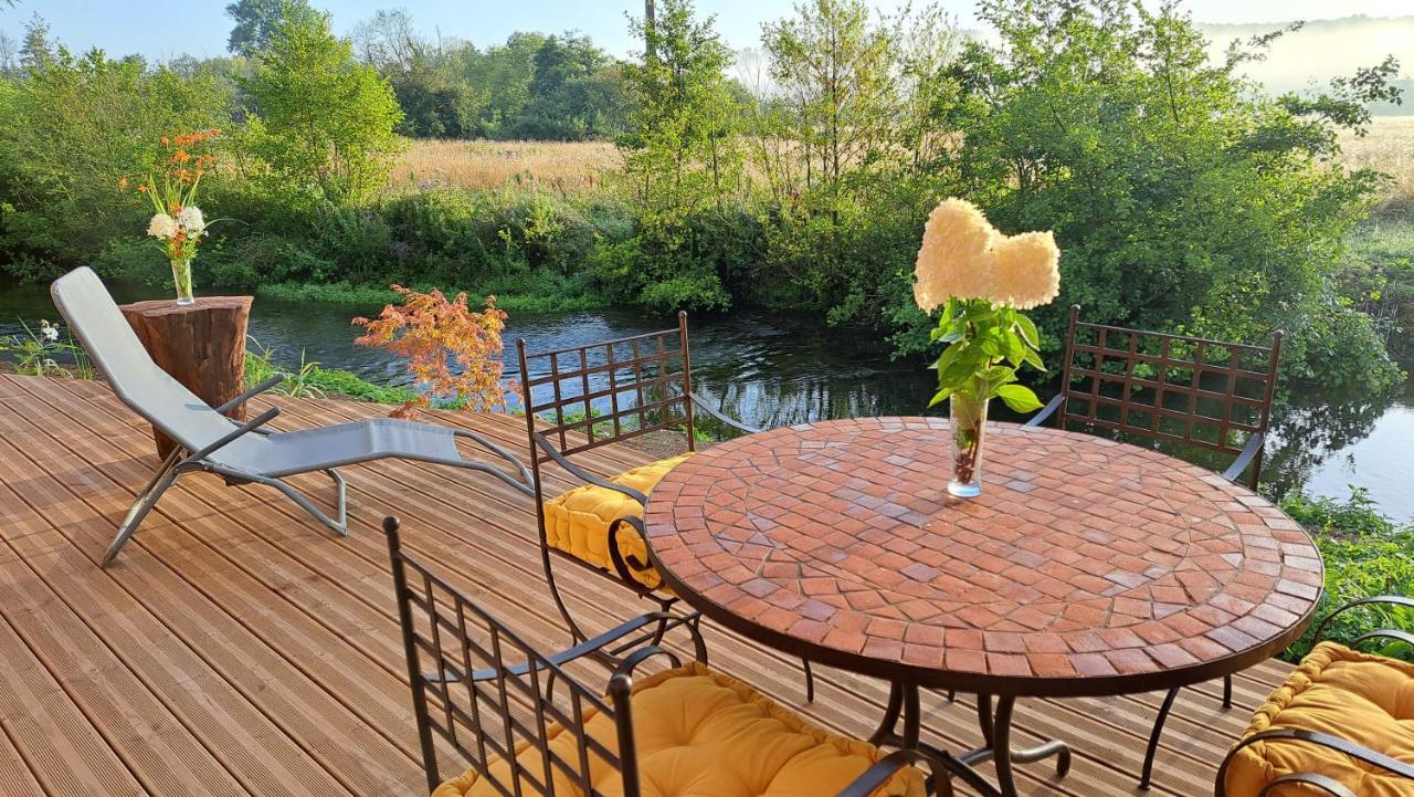 Au Bord De L'Eau Pres A13 Deauville Honfleur Rouen Saint-Philbert-sur-Risle Exteriér fotografie